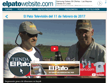 Tablet Screenshot of elpatovideos.com.ar